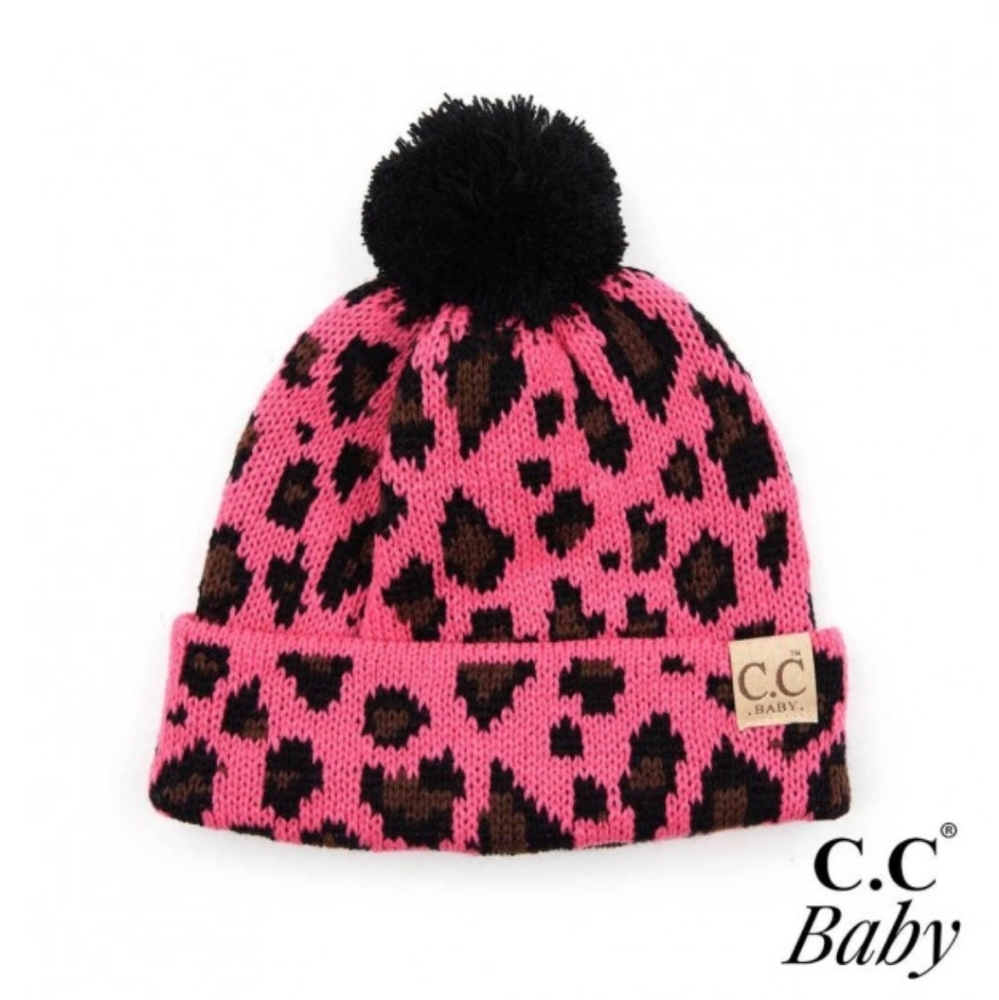 CC Beanie. Baby Candy Pink and Black